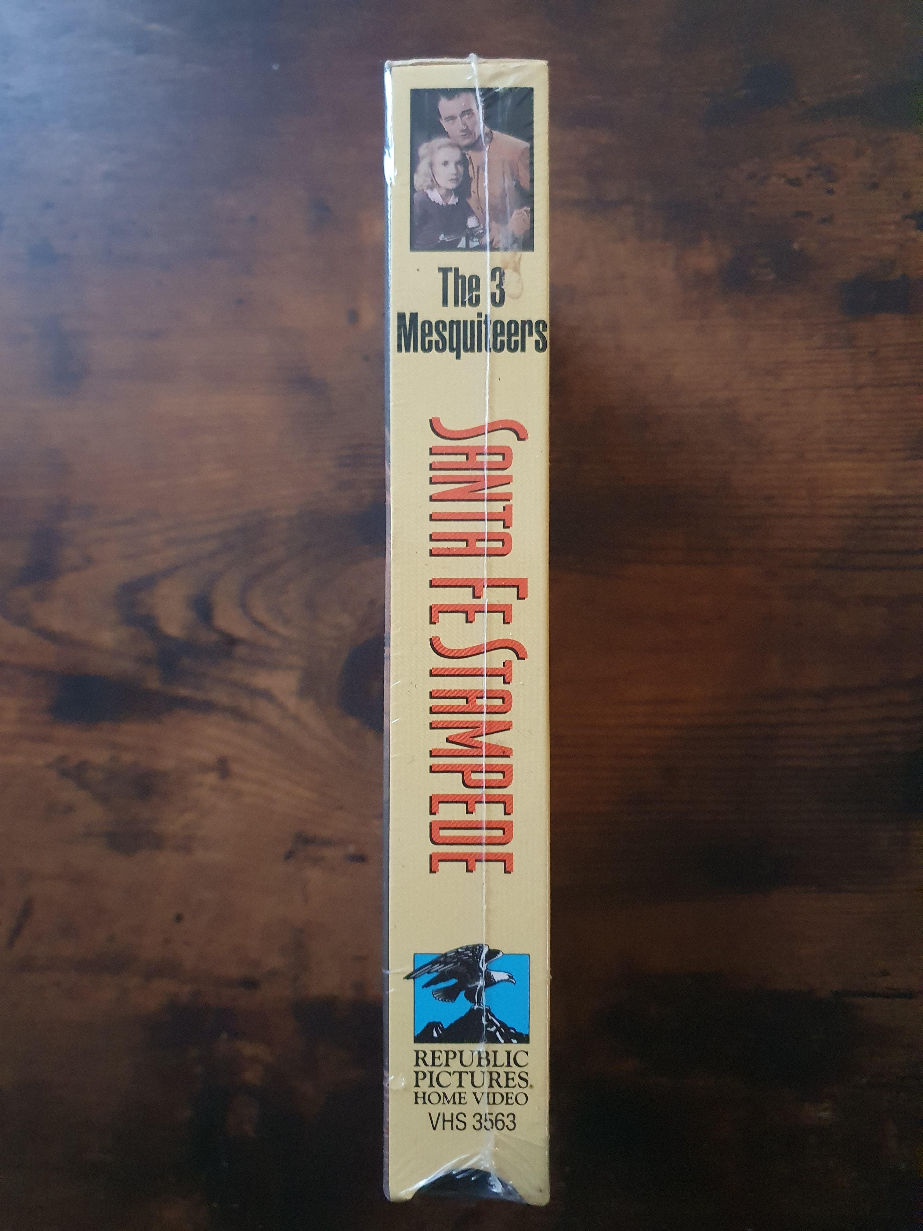 Sealed VHS: John Wayne in Santa Fe Stampede