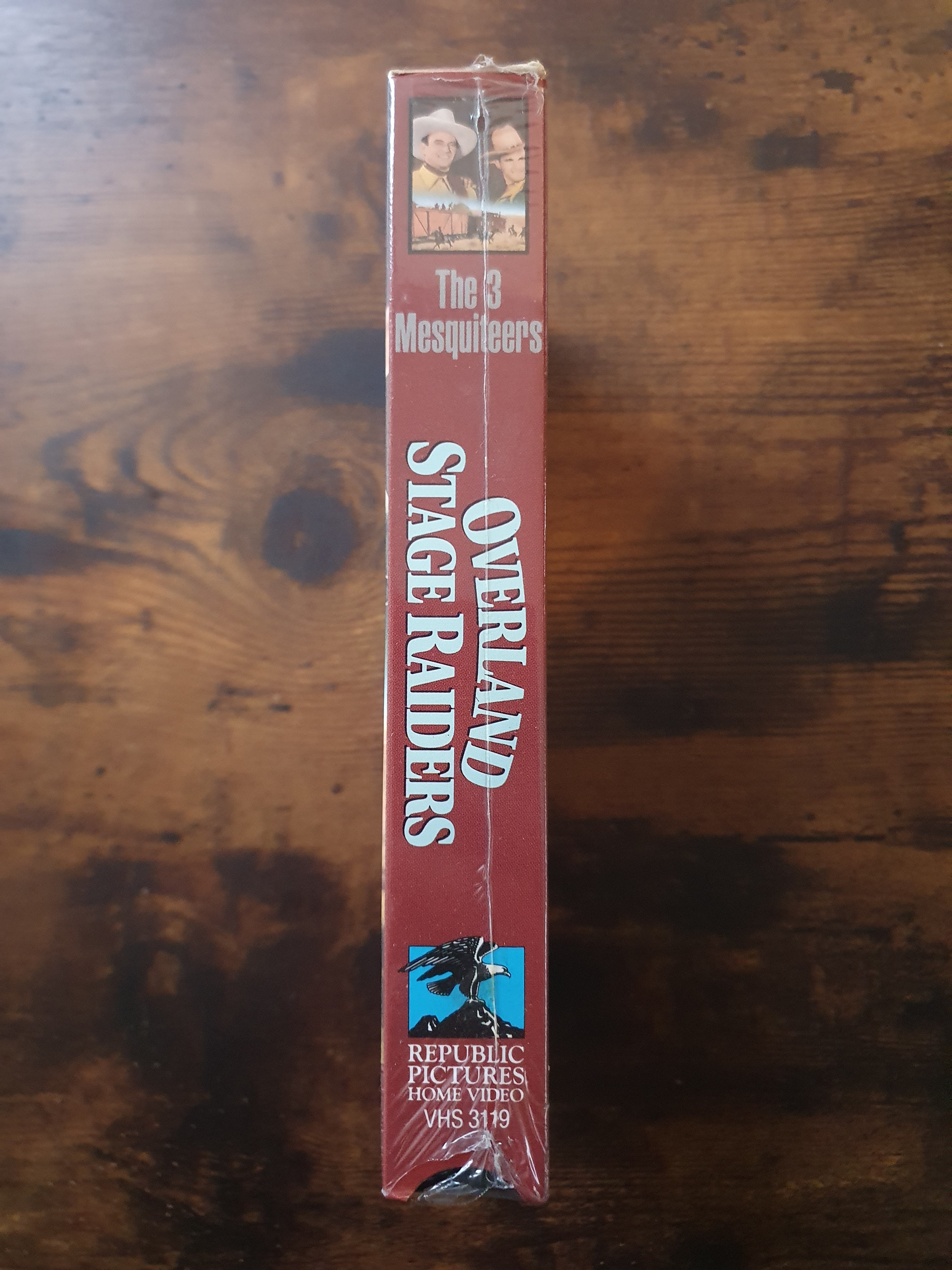 Sealed VHS: John Wayne in Overland Stage Riders