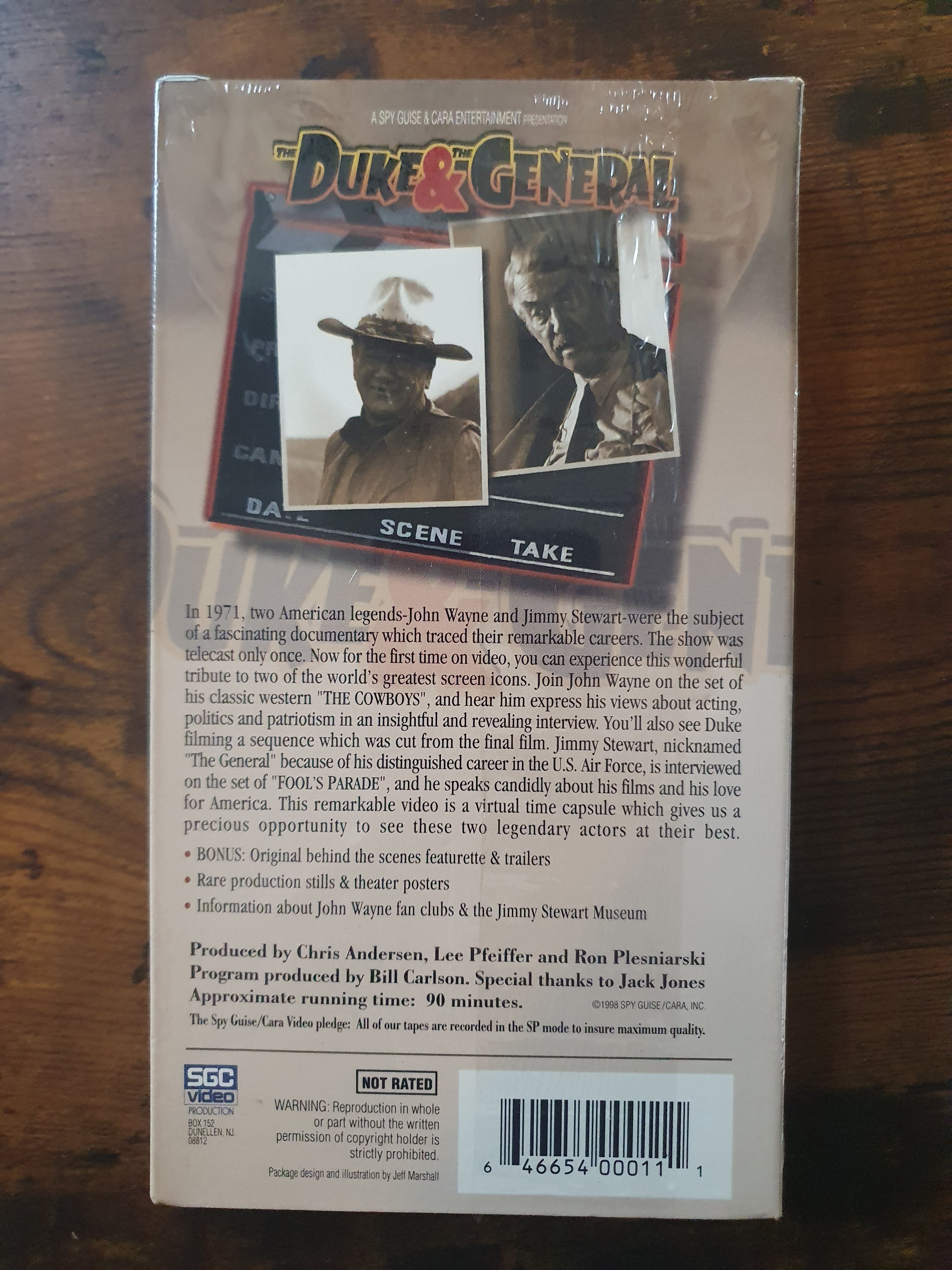 Sealed VHS: John Wayne in The Duke and the General
