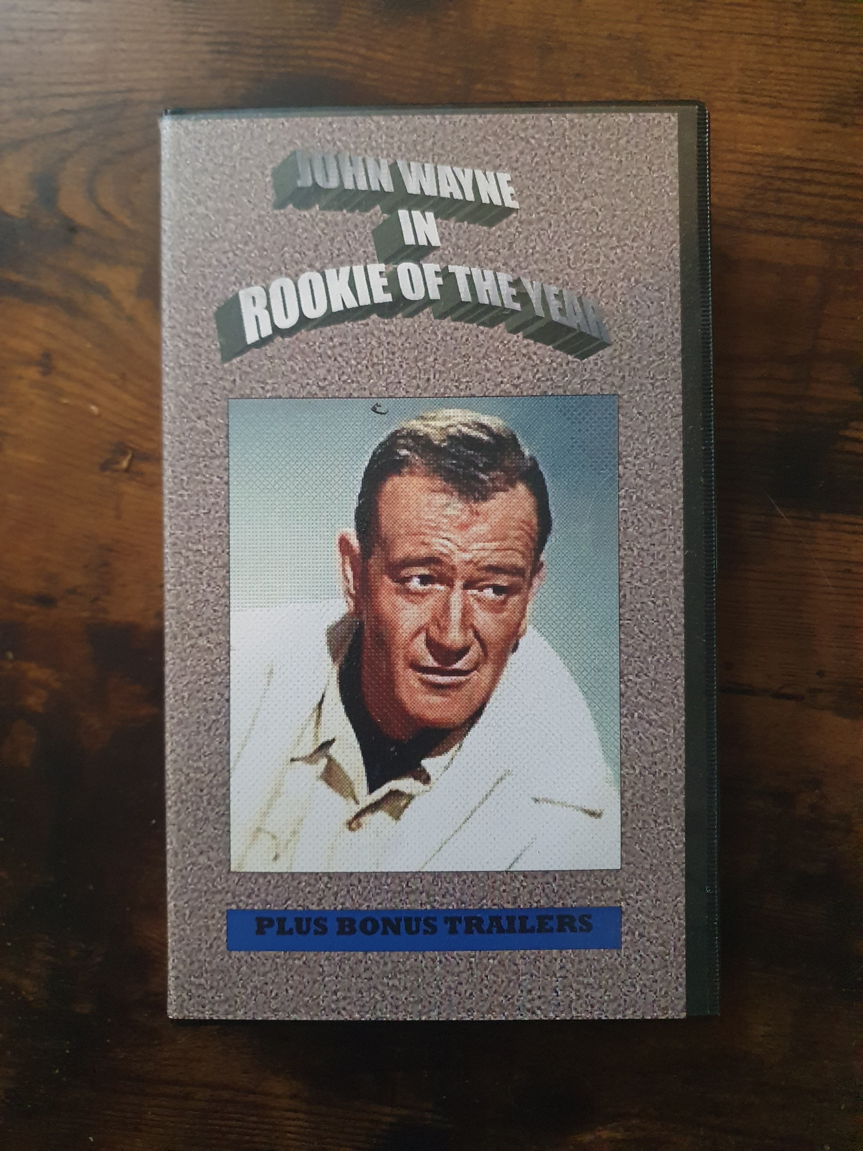 John Wayne VHS Unrated - Rookie of the Year