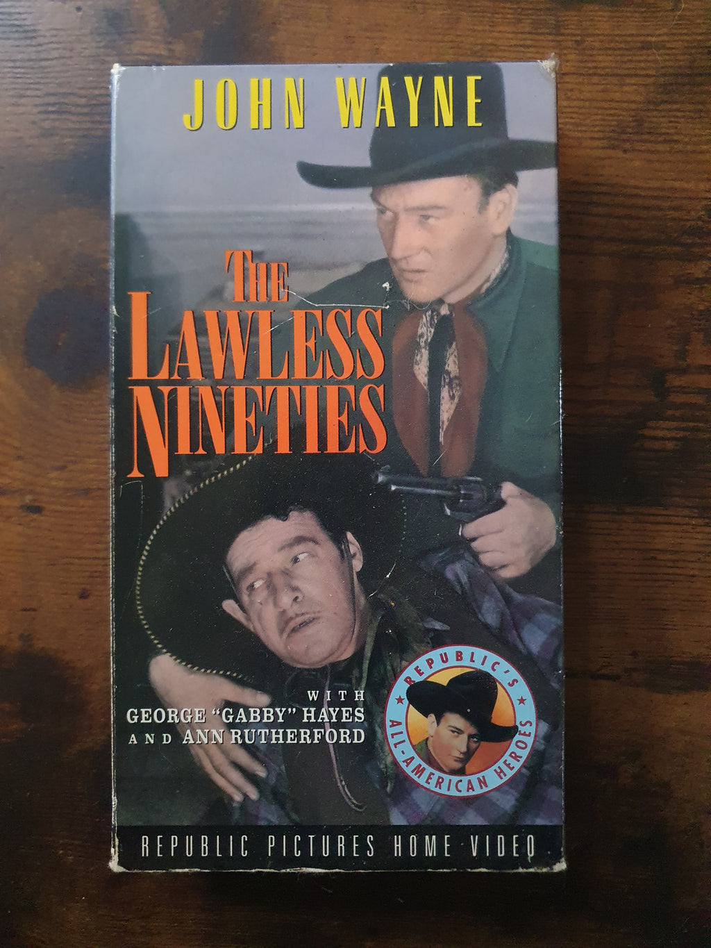 John Wayne VHS Unrated - The Lawless Nineties