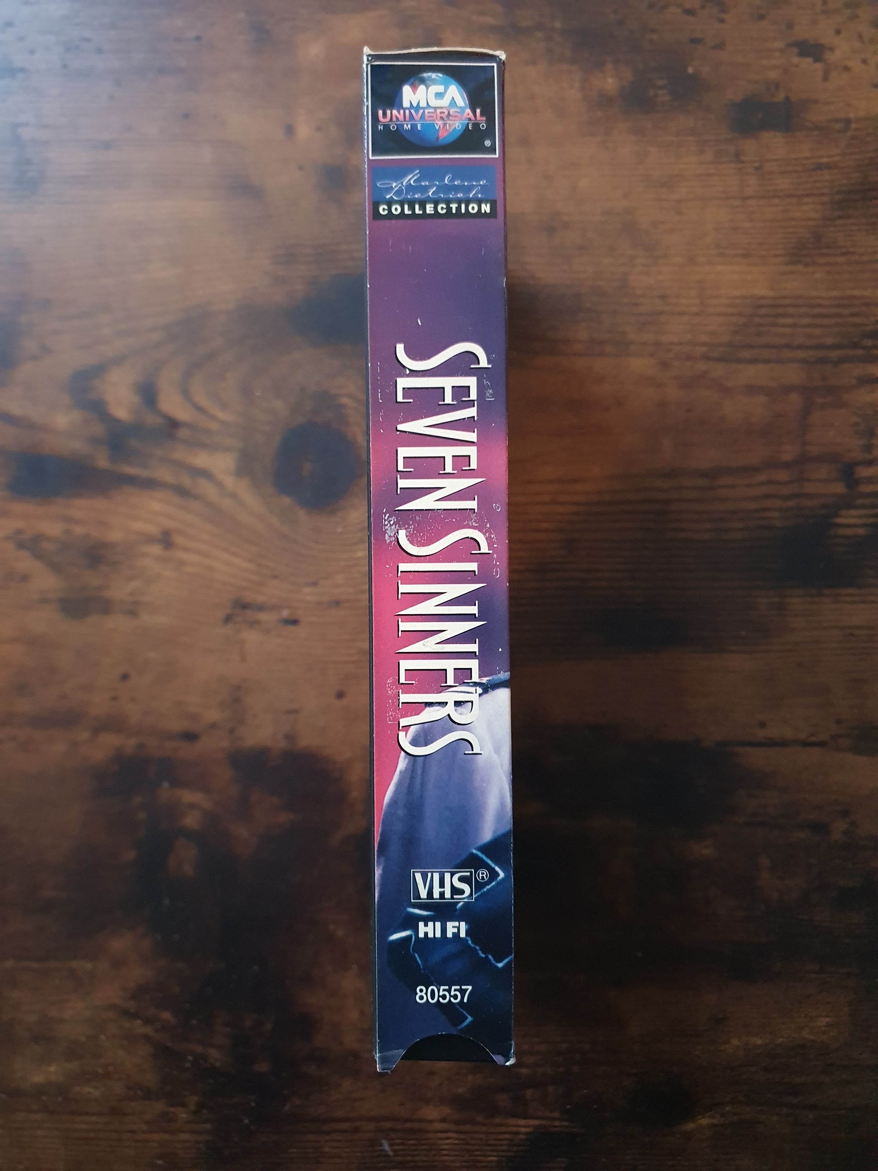 John Wayne VHS Unrated - Seven Sinners