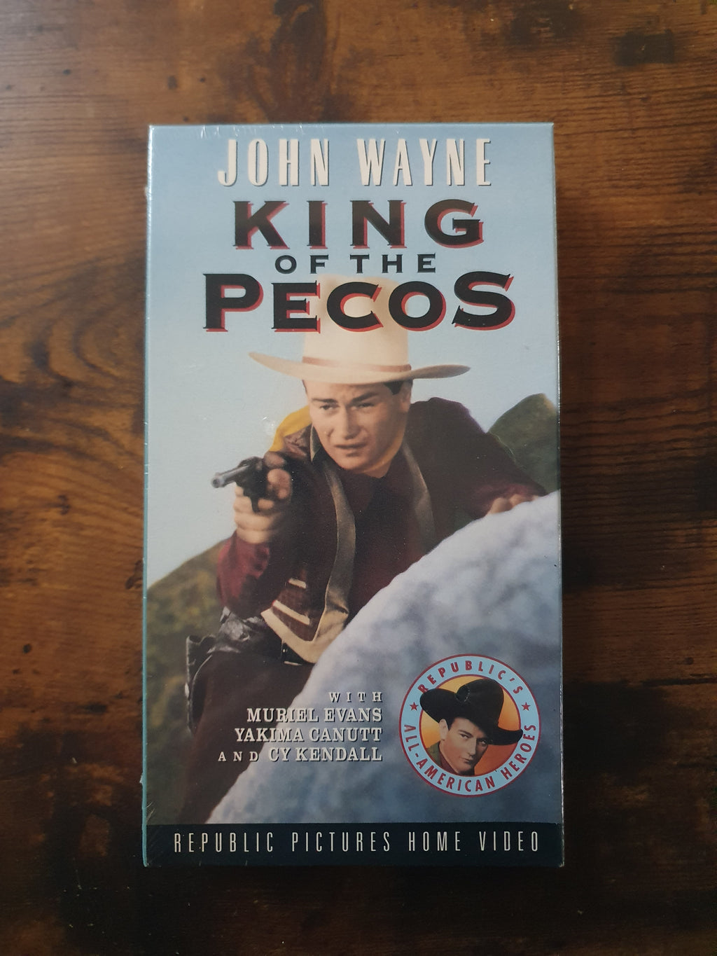 Sealed VHS: John Wayne - King of the Pecos