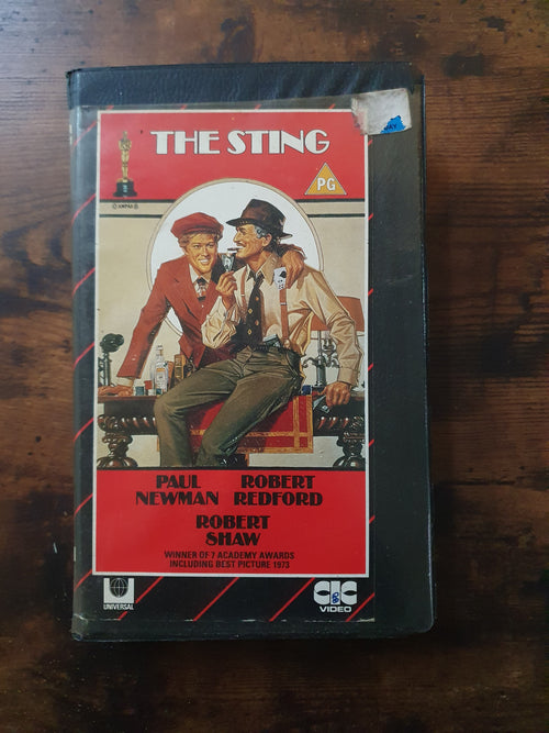 Big Box Ex-rental VHS: The Sting