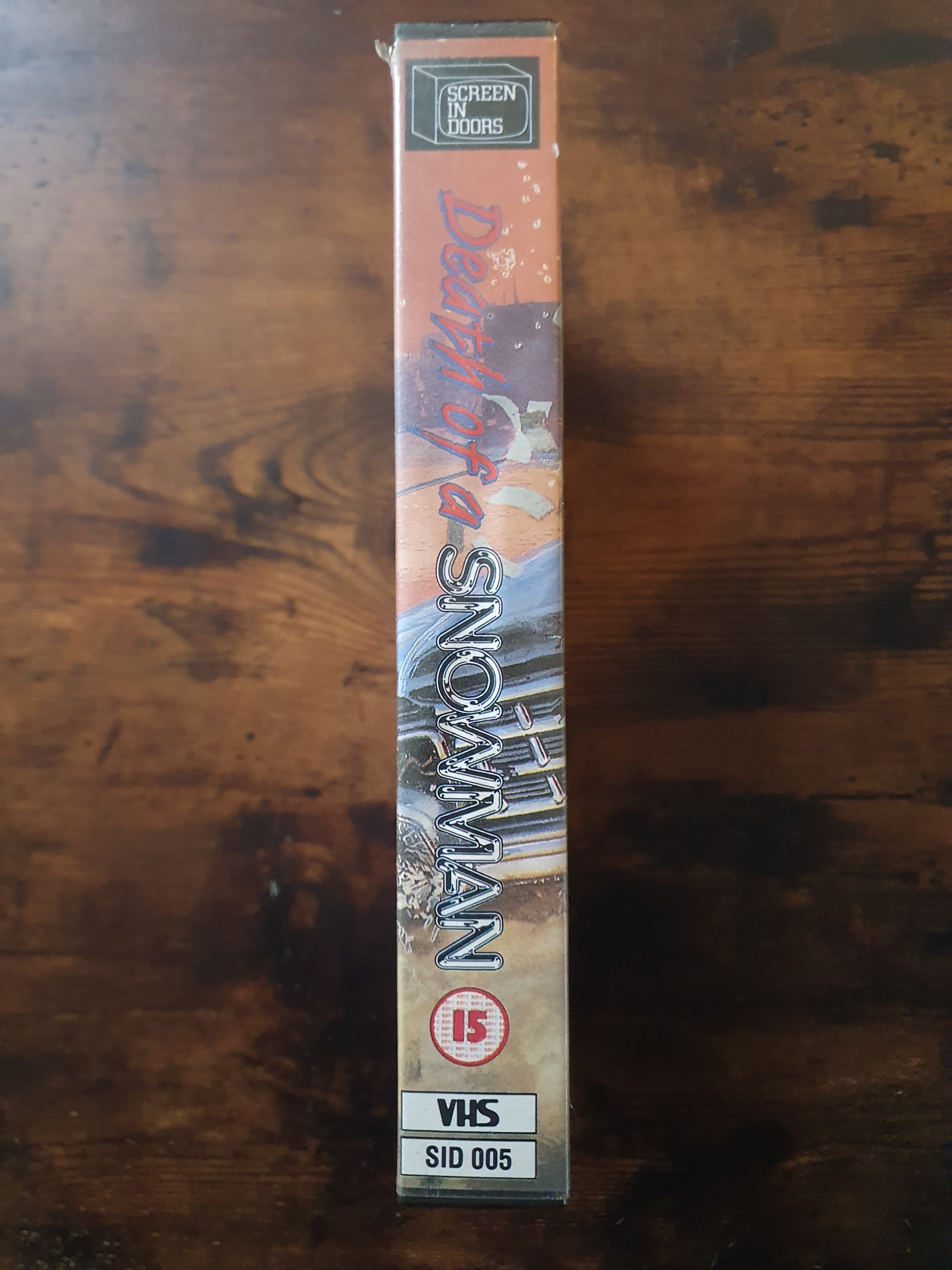 Big Box Ex-rental VHS: Death of a Snowman