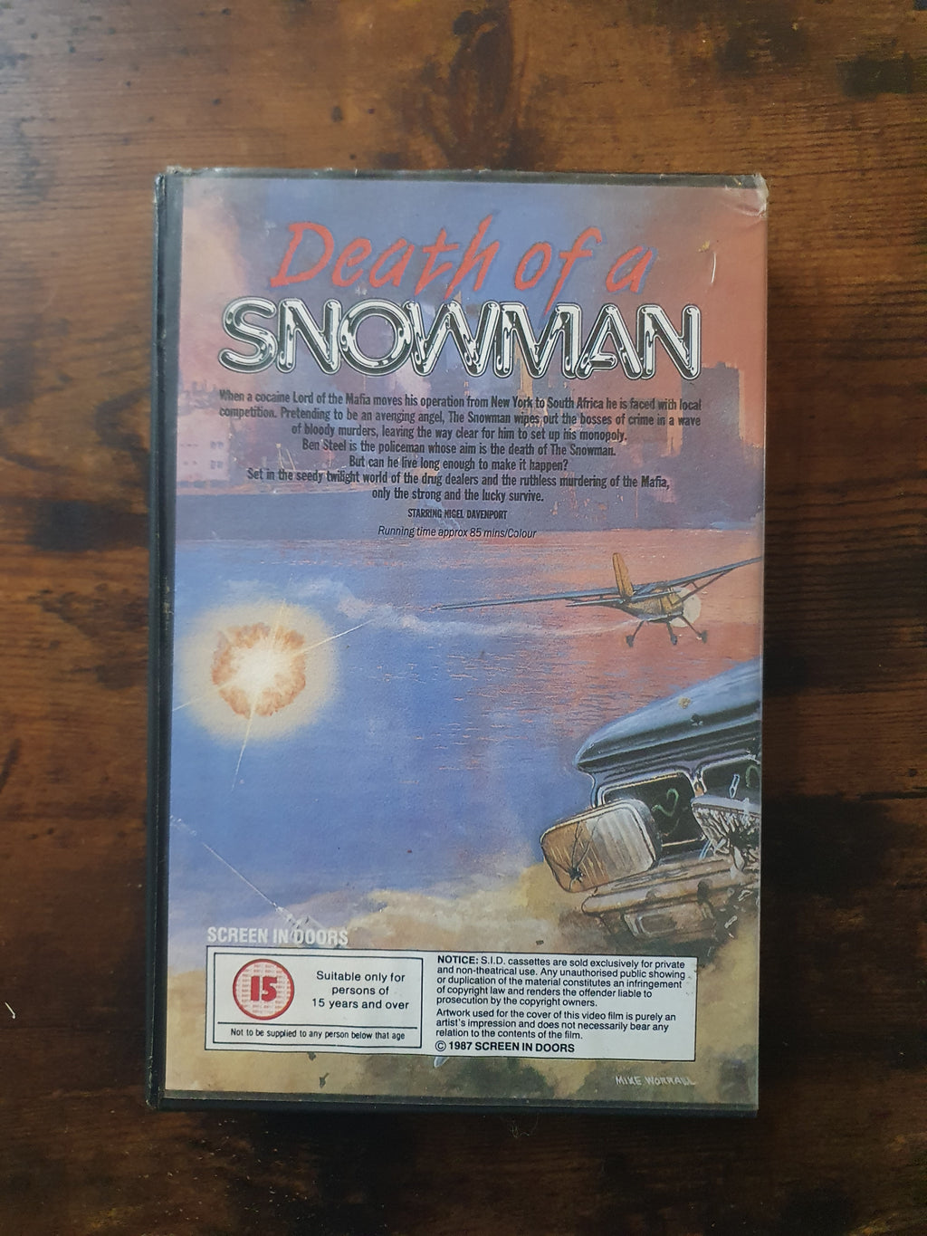 Big Box Ex-rental VHS: Death of a Snowman