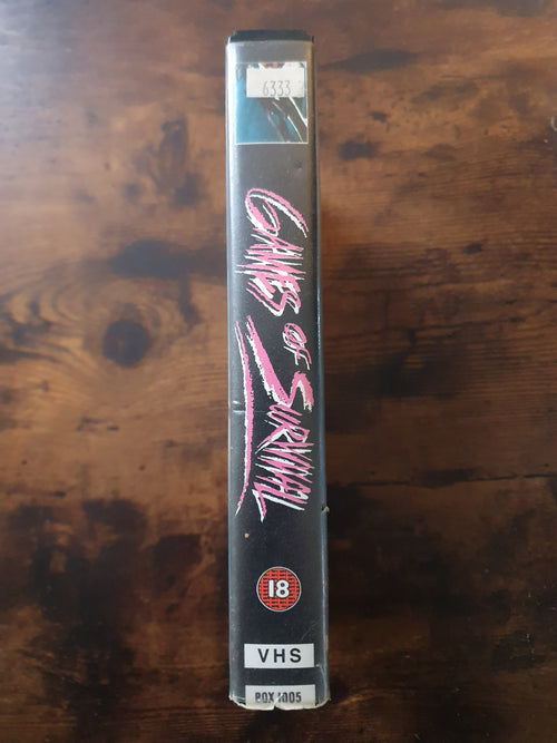 Big Box Ex-rental VHS: Games of Survival