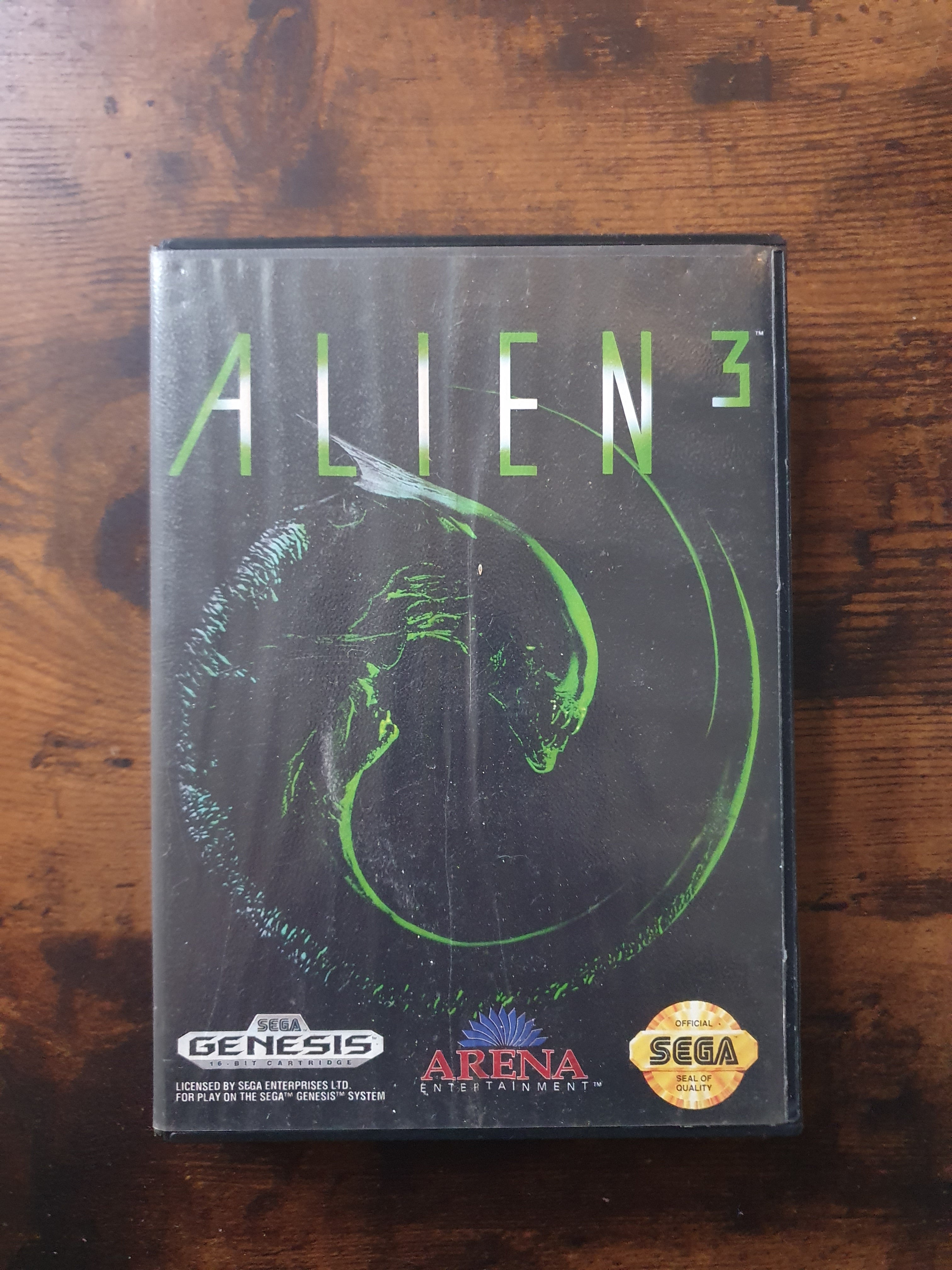 Alien 3 - Sega Genesis Game complete with manual