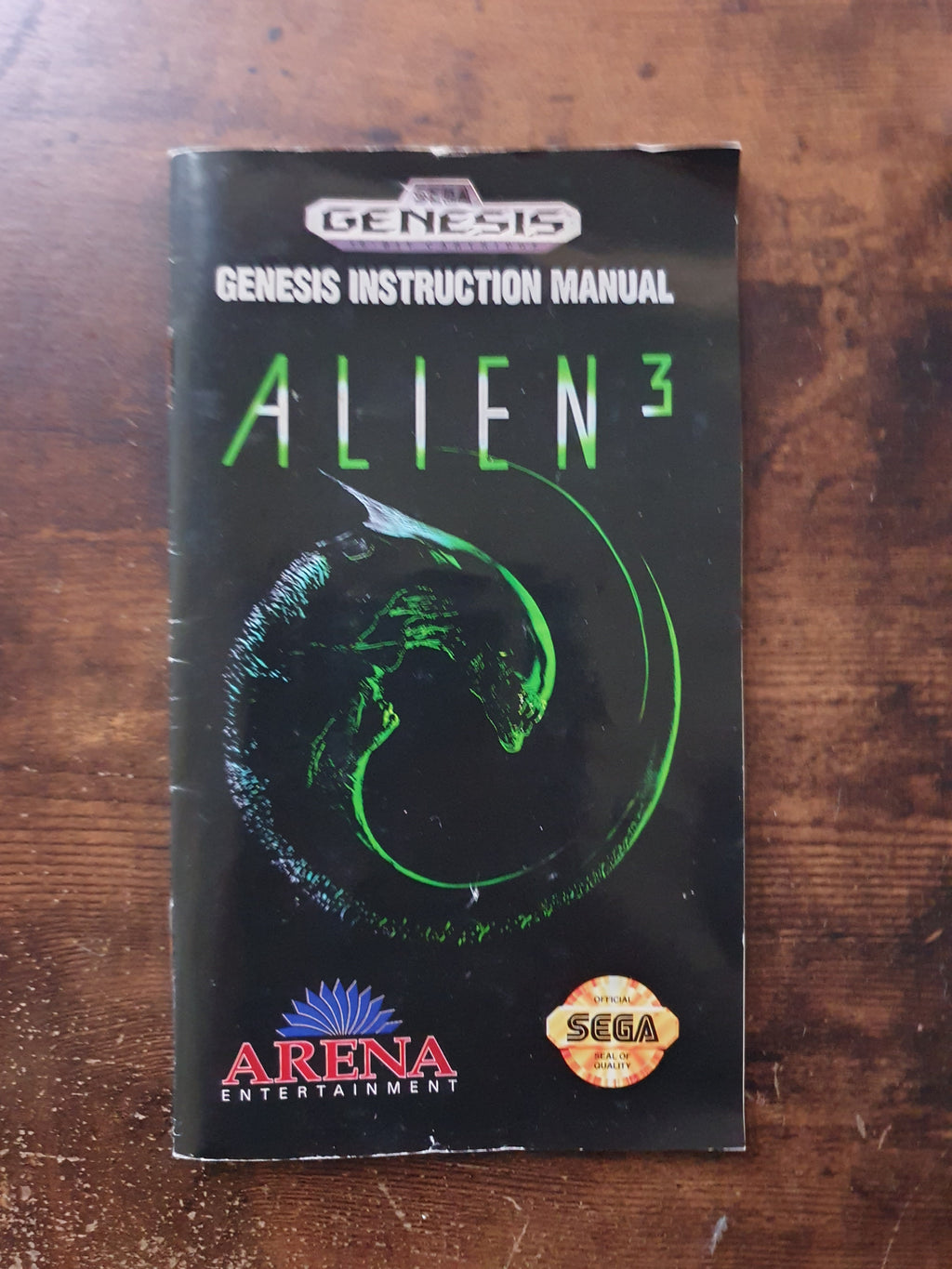 Alien 3 - Sega Genesis Game complete with manual