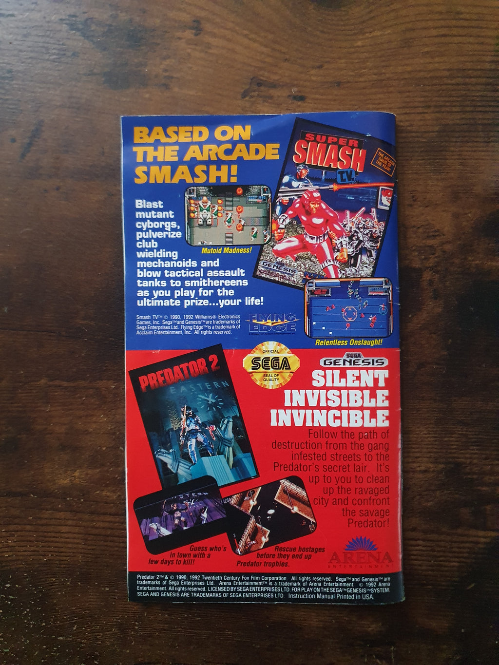 Alien 3 - Sega Genesis Game complete with manual